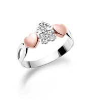 Anello Le Bebé Donna I Girocuore in Oro Diamante LBB112-14 - LBB112-12